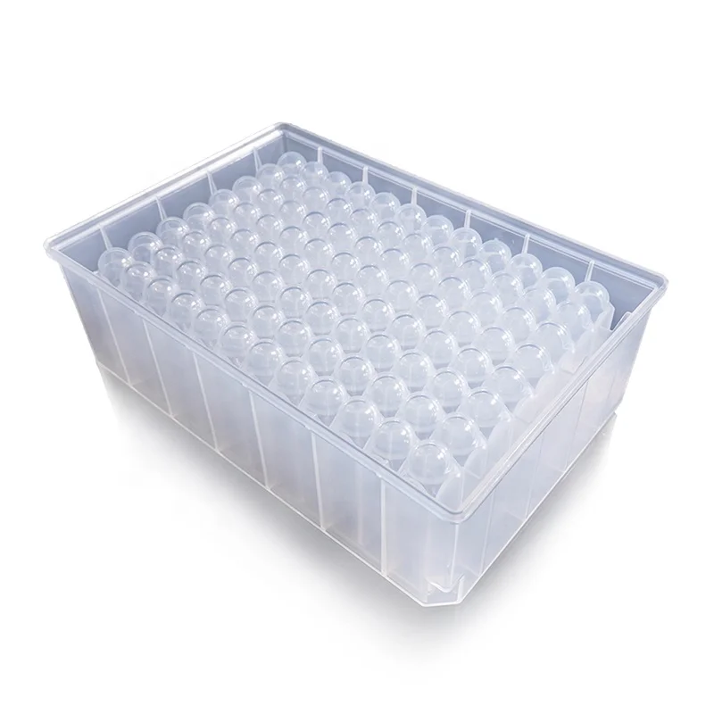 Лабораторные расходные материалы 96 пластин с глубокими скважинами-2,2 мл DW Plate-22U