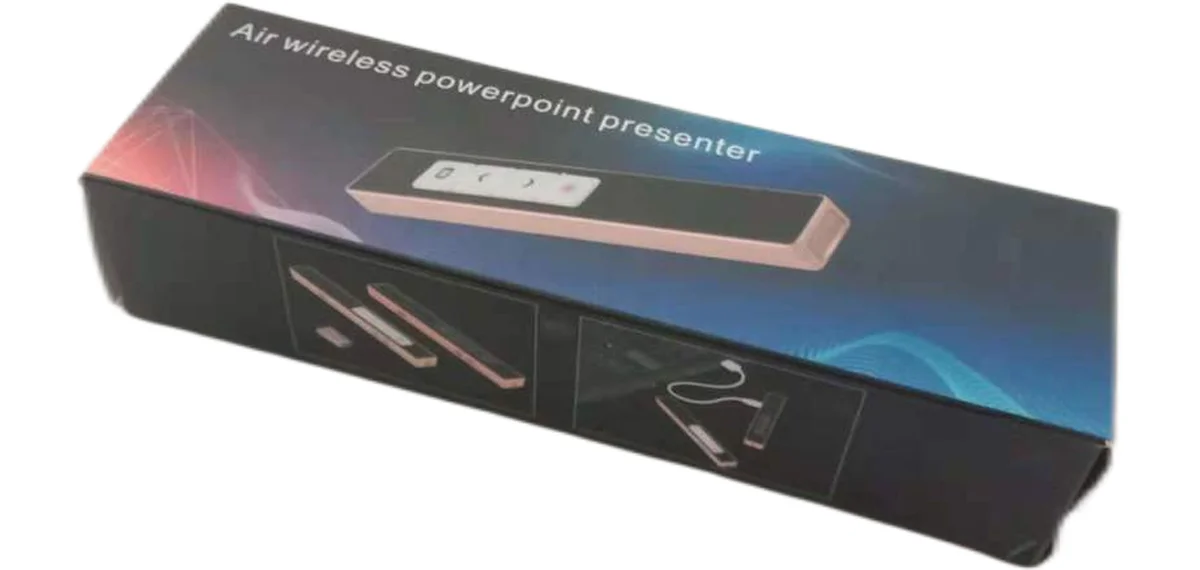 Wireless presenter remote PPT clicker for school or office using like meeting, report, lecture and presentation