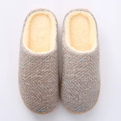 Unisex Fashion Indoor Home Winter Plush Furry Slipper Women Slippers Girl Non-slip Soft Warm House Bedroom Shoes Men Slipper Fur