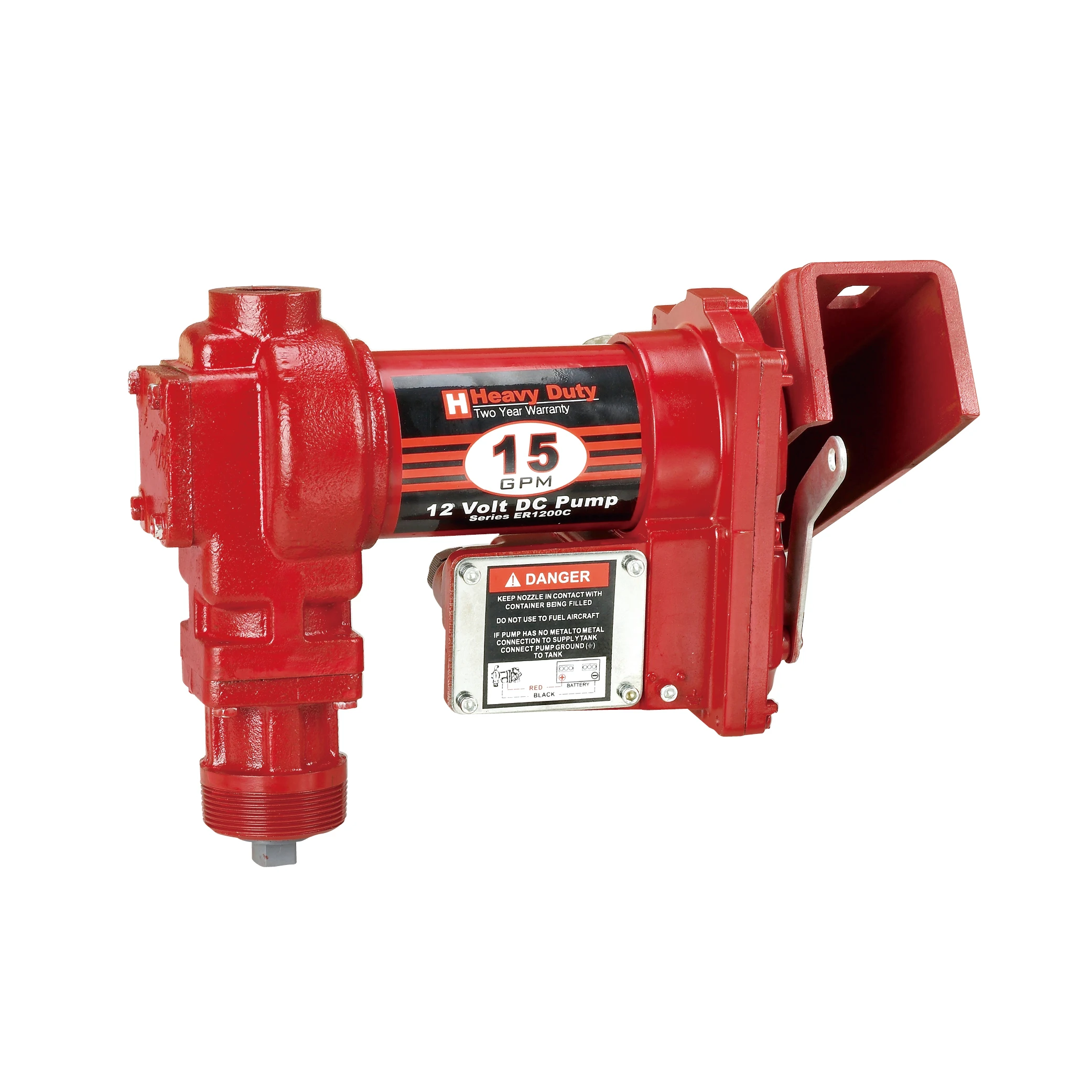 12V/24V Electric Fuel Dispenser Pump 15 GPM Explosion Proof DC Gasoline Transfer Pump Mining Industry 240W Low OEM Customizable