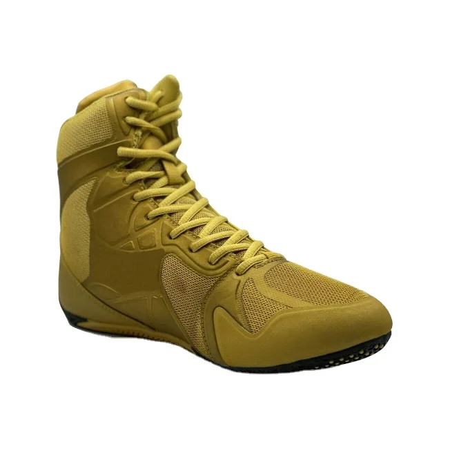 Casual Gym Boxing Shoes Custom Color and Size Wrestling Boots For Men