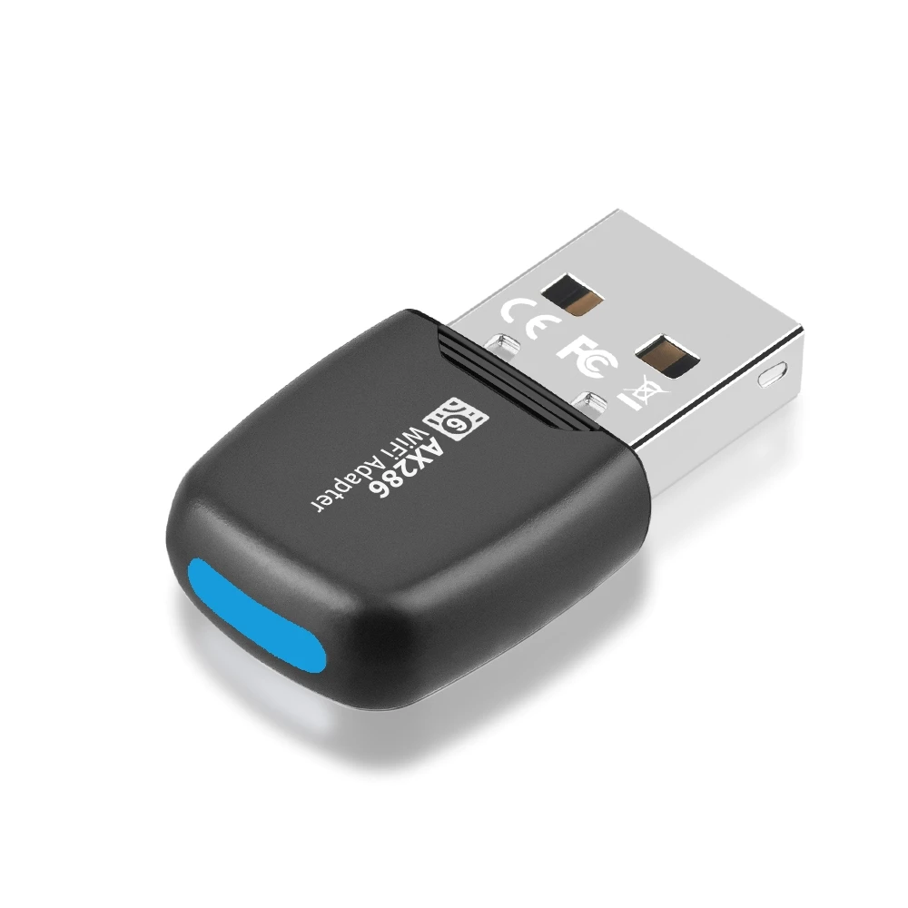 Новый Wi-Fi 6 AX312 286 м настольный приемник для ноутбука и AP send получает Бесплатный привод