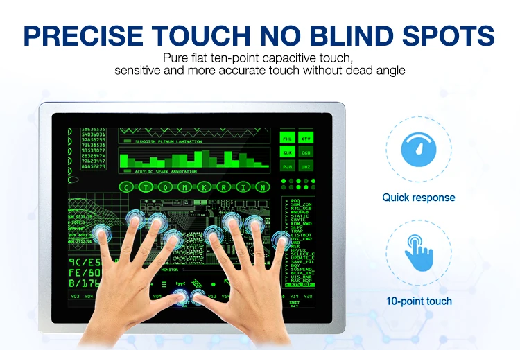 Customized 12.1 inch solid fanless mini industrial control tablet integrated touch screen panel Pc