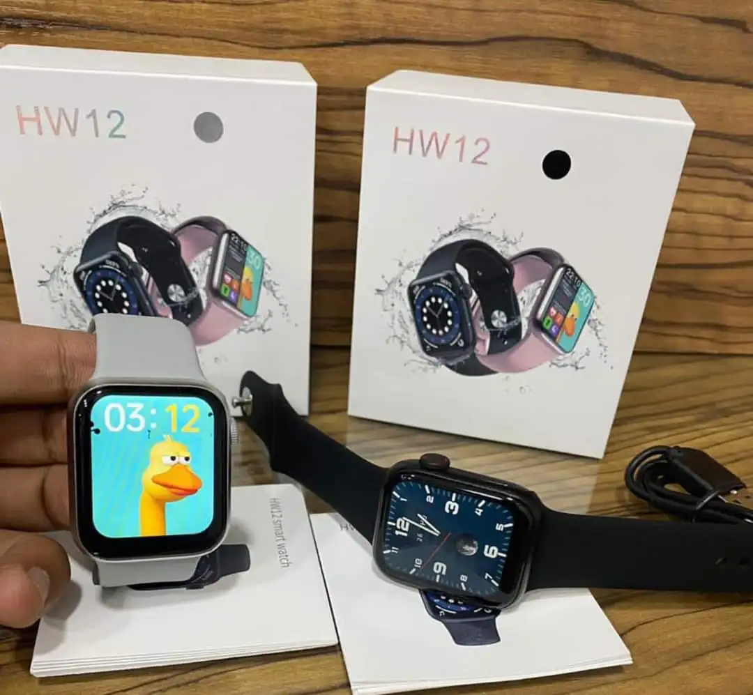 Новинка 2021 Смарт-часы HW12 для телефона android ip67 водонепроницаемые спортивные серии iwo 6 приложение hw12