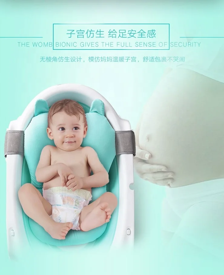 Safety Non Slip Baby Bath Mattress Comfortable Bath Cushion