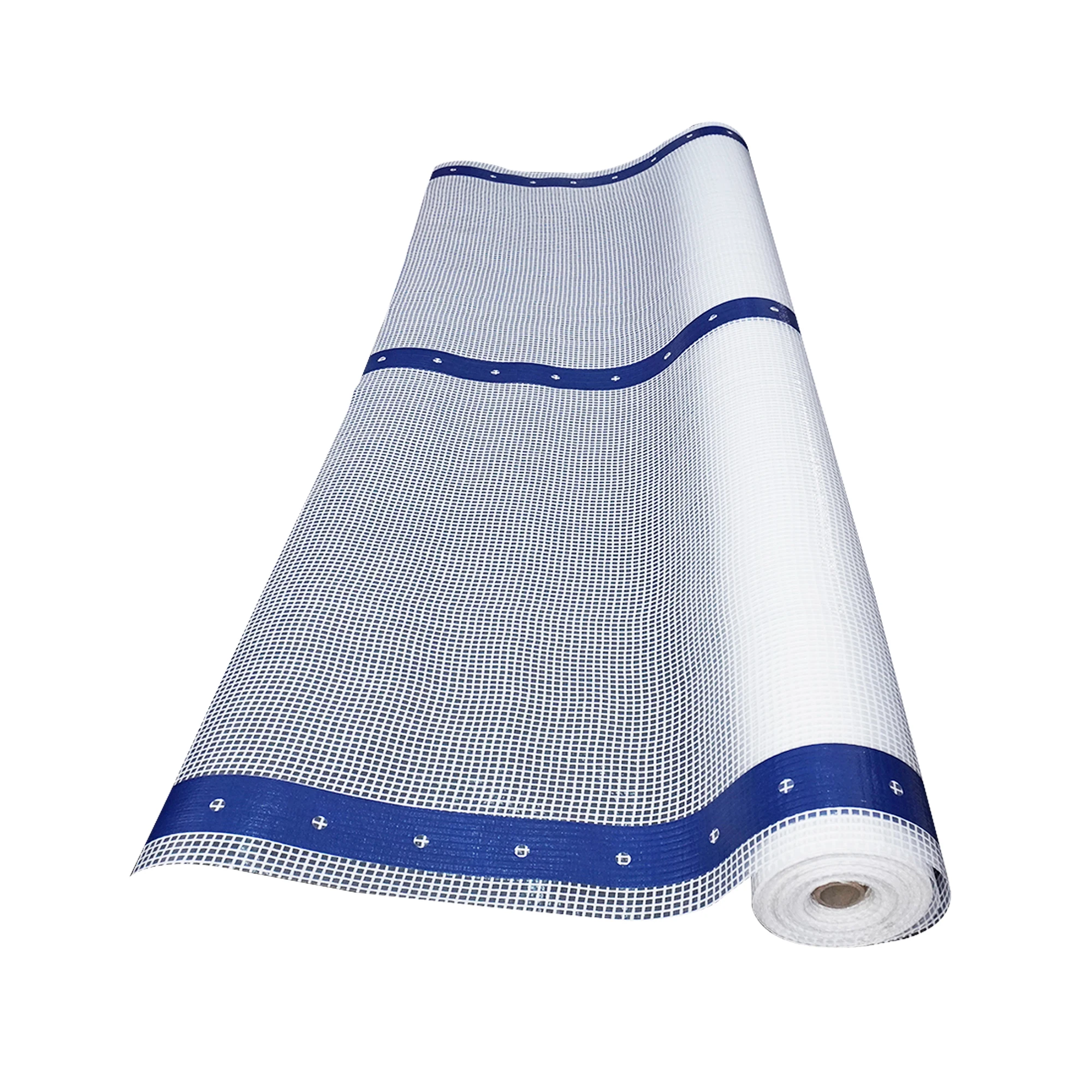 Waterproof Scaffold Sheeting 2m x 45m Roll Clear Cover 170gsm