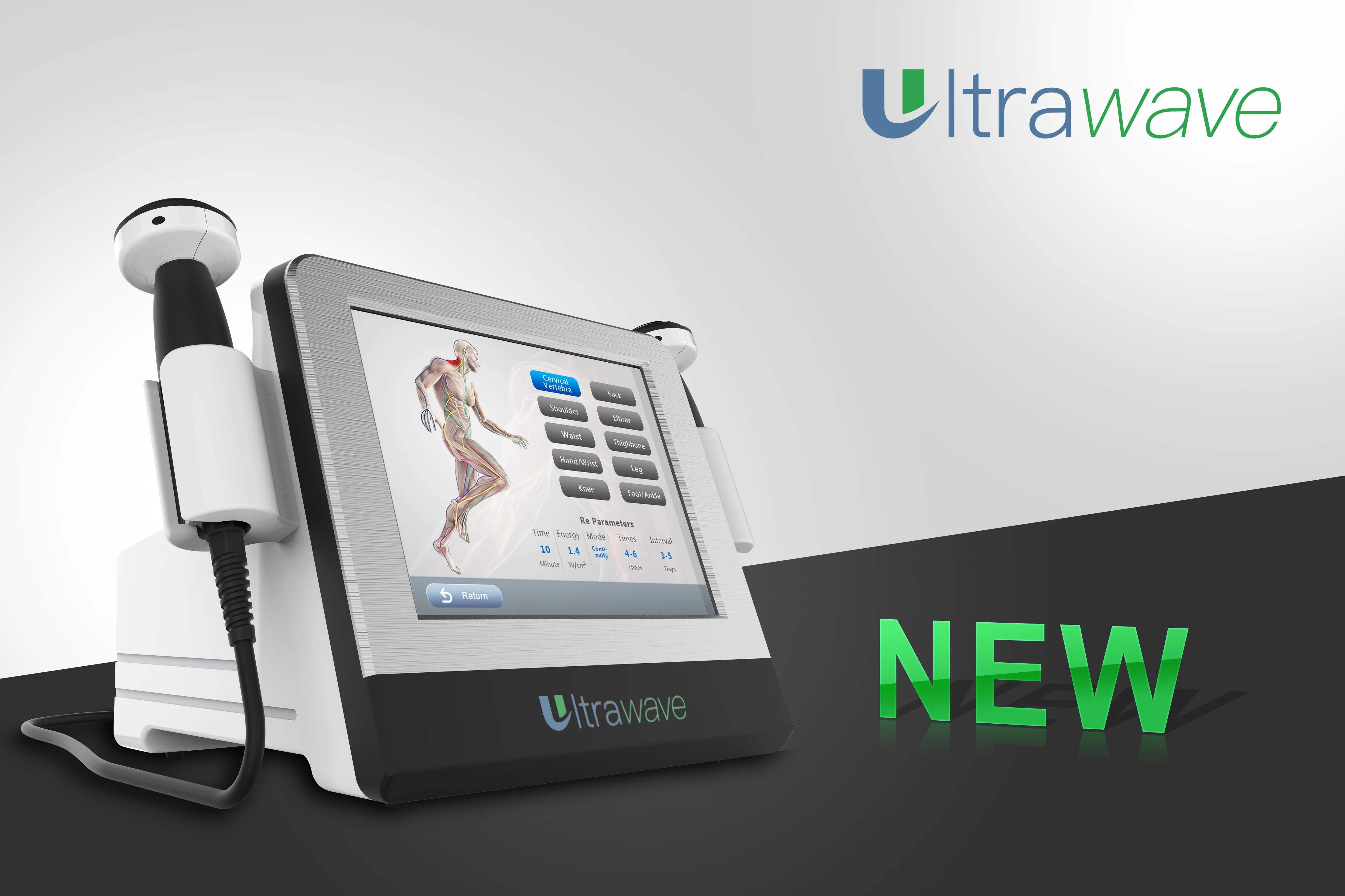 Ultrasound Ultrawave For  Pain Relief Reduce Inflammation Shoulder Pain Physiotherapy Physical Machine