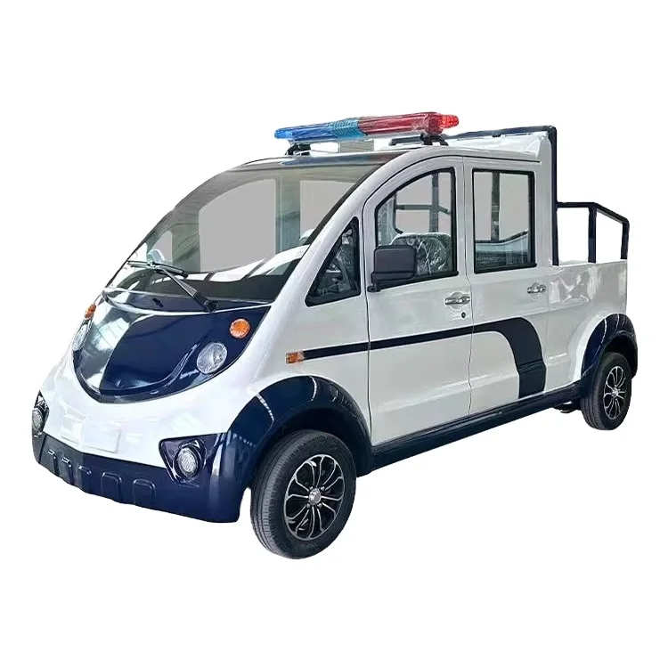 Electric Sightseeing Vehicle Seats Mini Pickup New Cart For 5 Bus 4 Energy Truck Battery 8 Buggy Sale Security 2023 Patrol Car