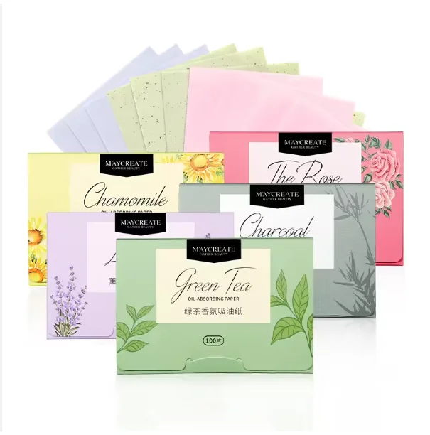 Oil Control Oil-Absorbing Sheets, Oil Blotting Sheets Makeup Friendly Handy Face Blotting Paper for Oily Skin