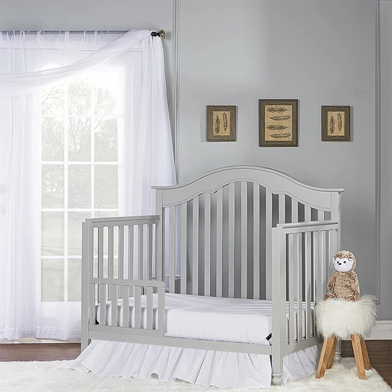North American style wooden baby crib berceaux pour bebe for wholesale