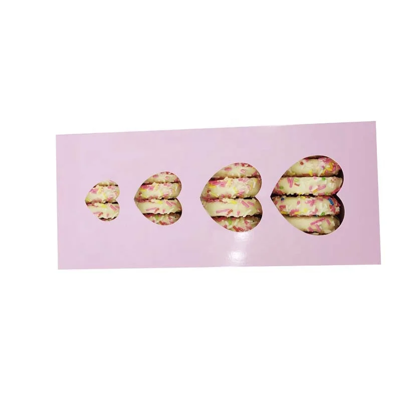 ZY Paper cake box Disposable cookies Container drawer Kraft Bakery Treat Box Muffin Cocoa Bomb slide carrier To Go Dessert Boxes