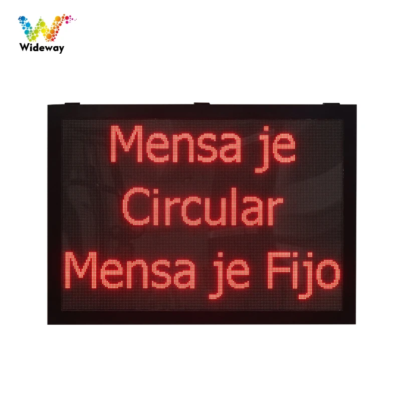 P4 outdoor advertising LED display variable sign digital signage vms waterproof LED traffic display screen