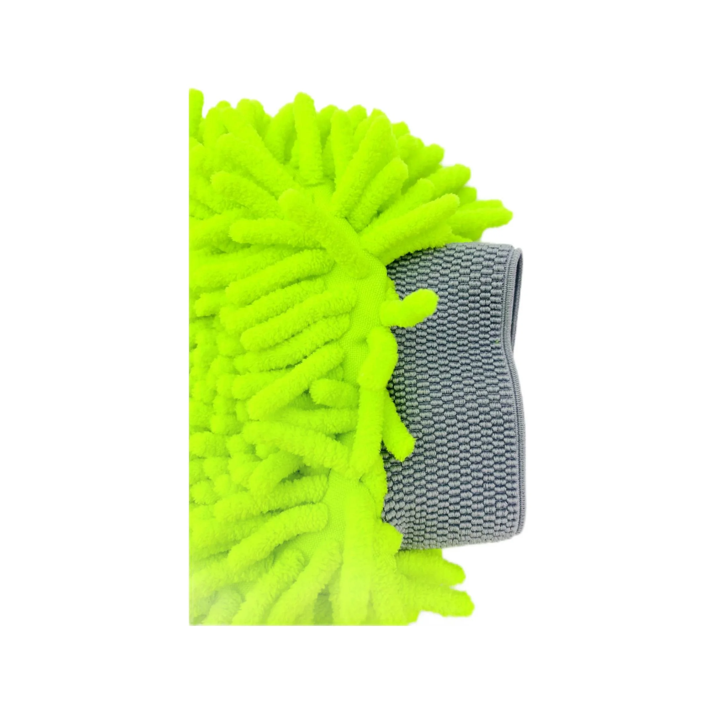 Best selling double-sided chenille wash mitt 80%-20% microfiber wash mitt for car wash