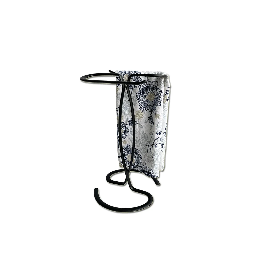 T-Shape Countertop Bath Hand Towel Holder Stand Accessories Free Standing Bathroom Towel Rack For Bath Table Stand