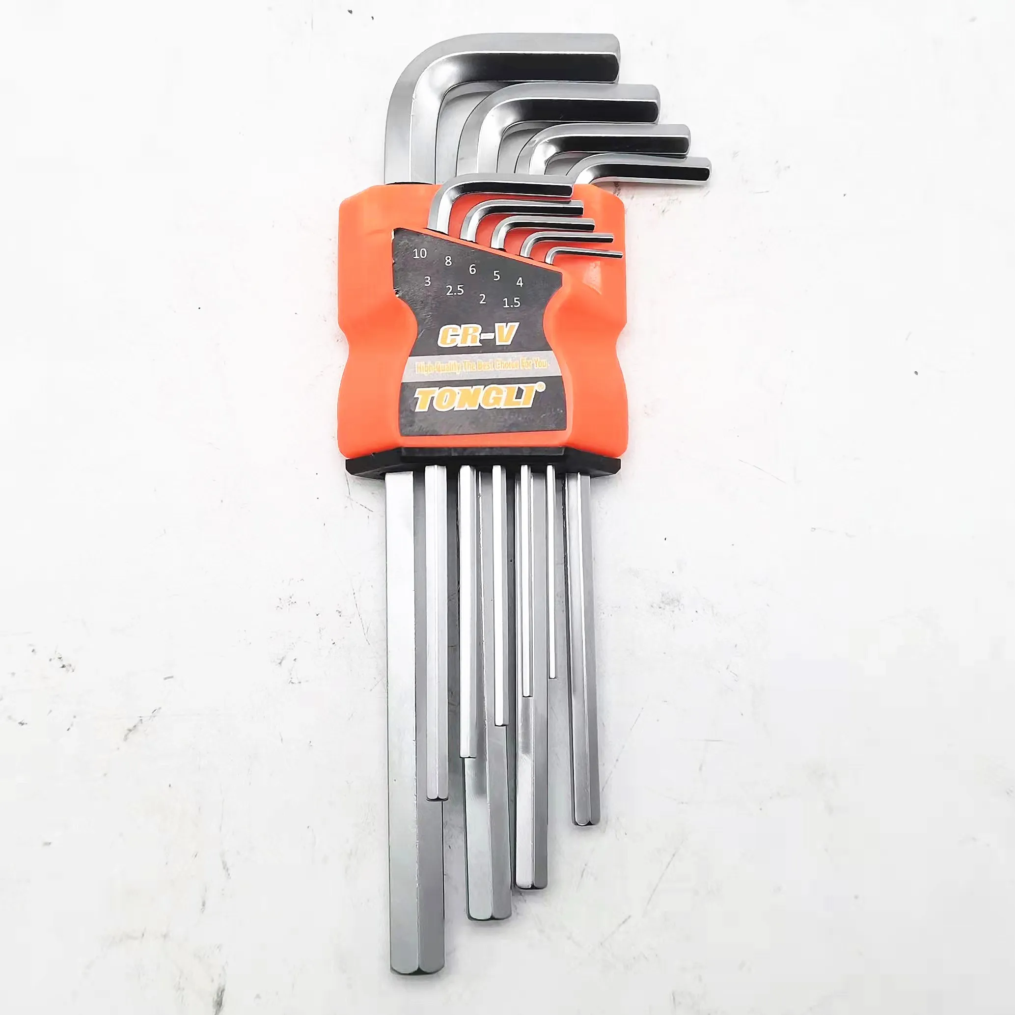High Quality Hex Key 8-Piece Set Rust-Proof Hex Key