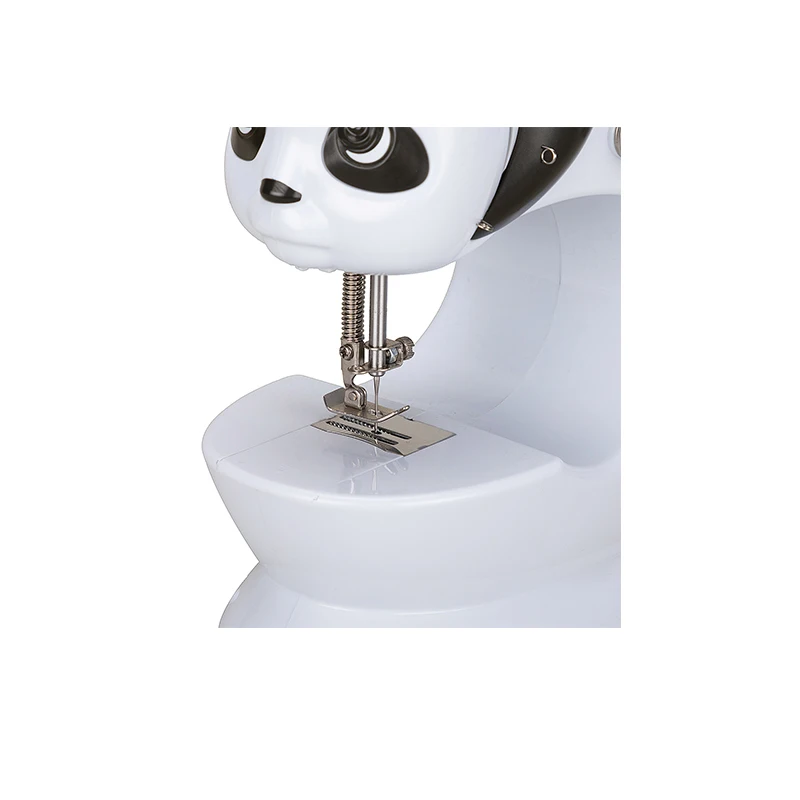 FHSM-228 Small Size Mini Double Stitch Overlock Sewing Machine with Presser Feet for Kids