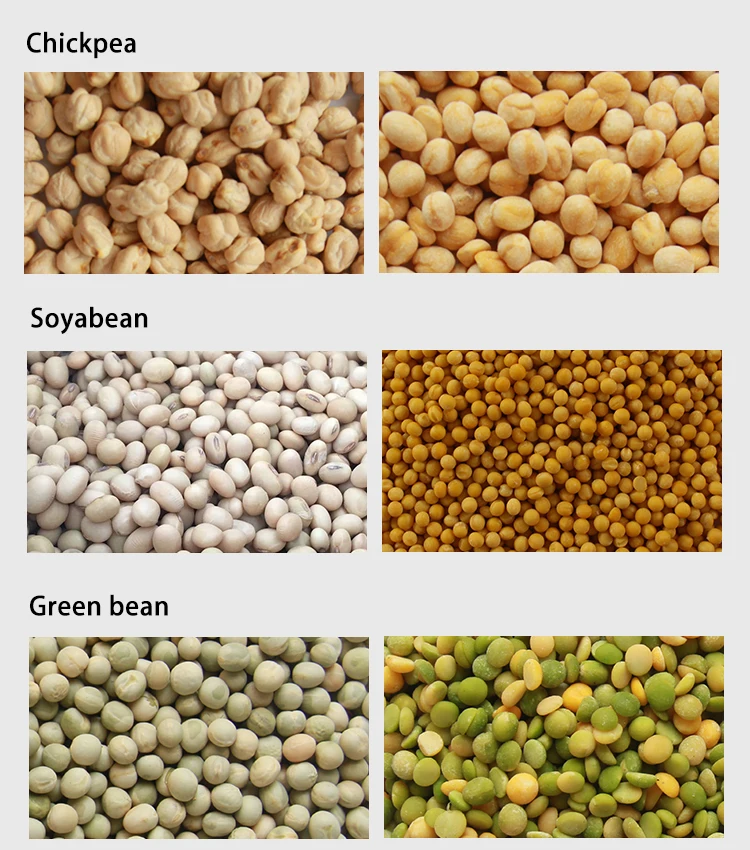 Kingrunda Brand Good performance Tiger nut dehuller/Broad bean dehusker/dry beans peeling machine for Africa