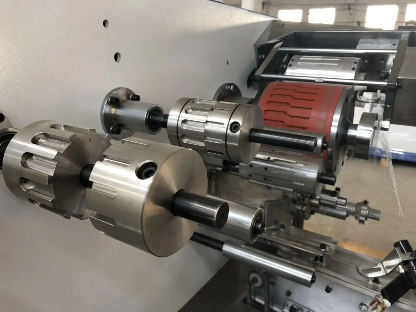 Super Speed flexible bendy bending Paper drinking straw continuous row packaging wrapping  machine