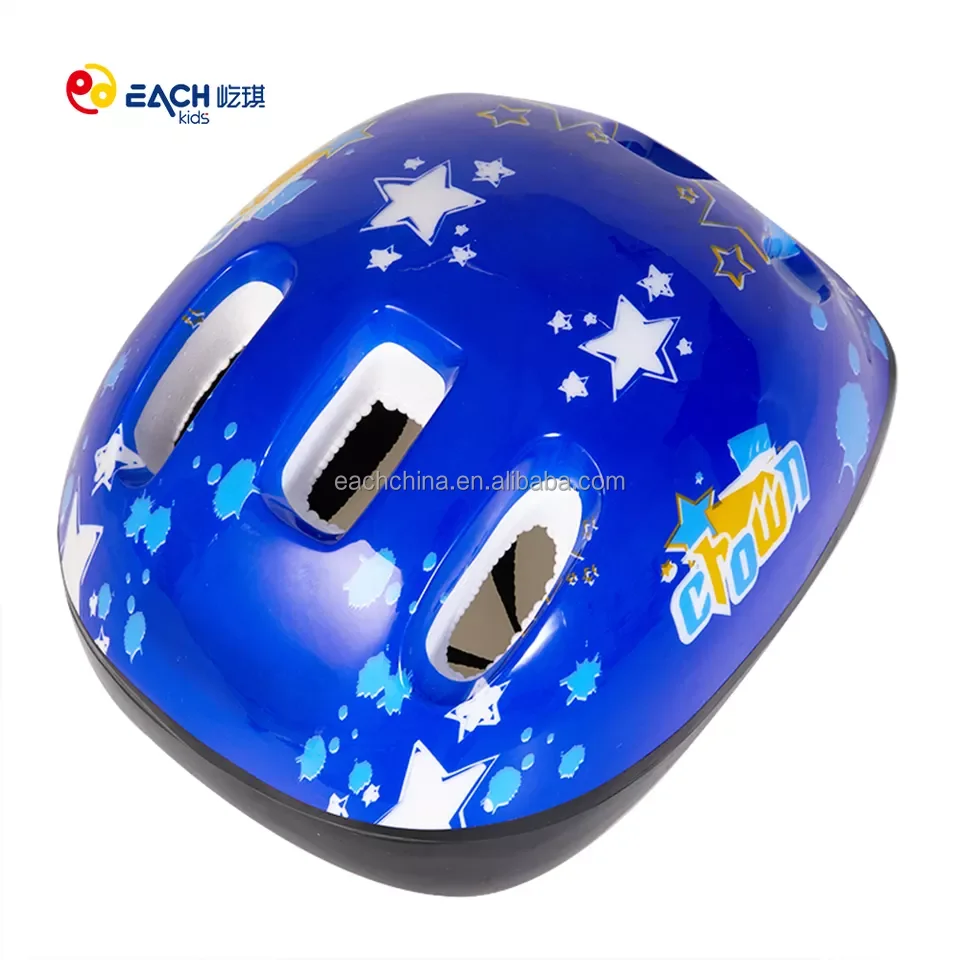EACHKids PC Material Road Mountain Bike Helmet Sports Helmet for Outdoor Bicycle & Roller Skates for Kids & Adults
