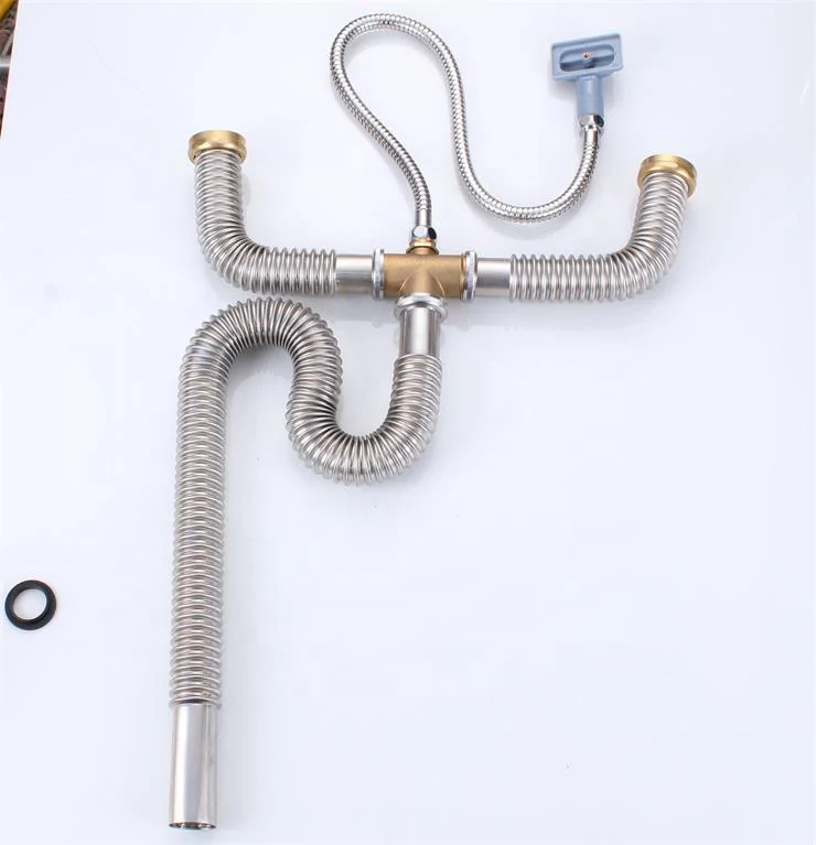 
yihao stainless steel washing basin drain pipe industrial tube 