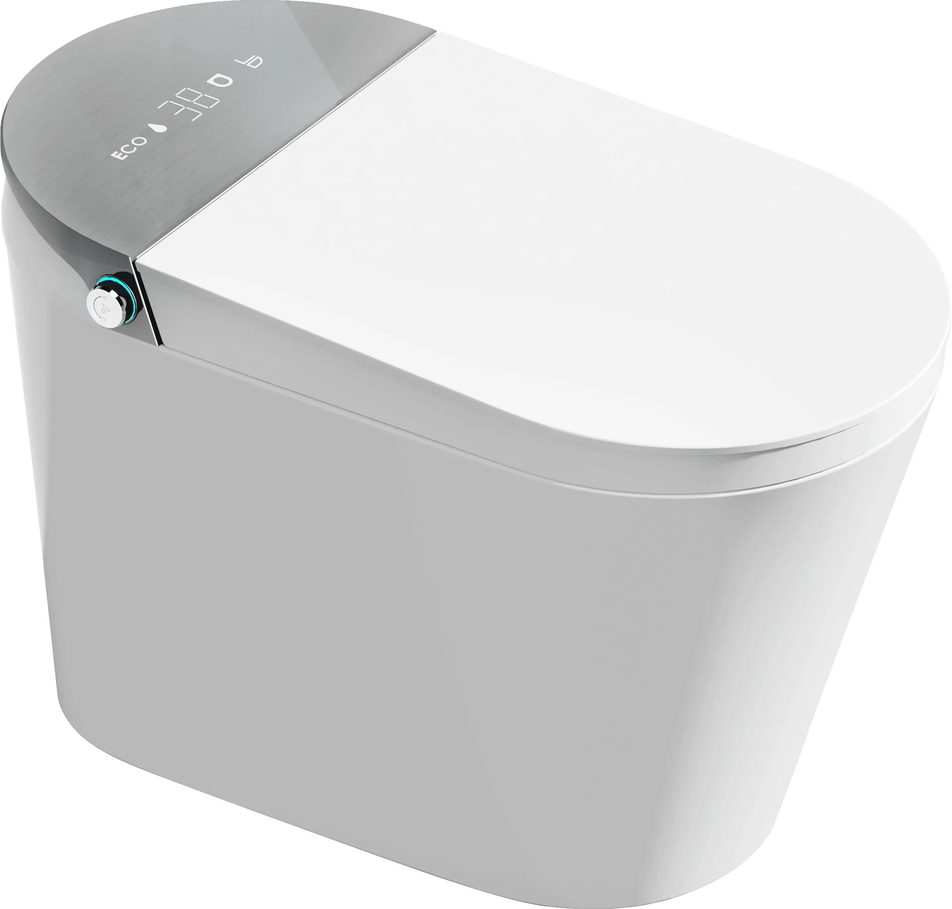 Wholesale Sanitary Ware Water Closet Bathroom One Piece Intelligent Toilet Bowl for Household