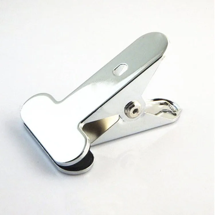 Chrome-plated reinforced table lamp metal clip LED iron  fixed clip table lamp holder hose clip lamp accessories