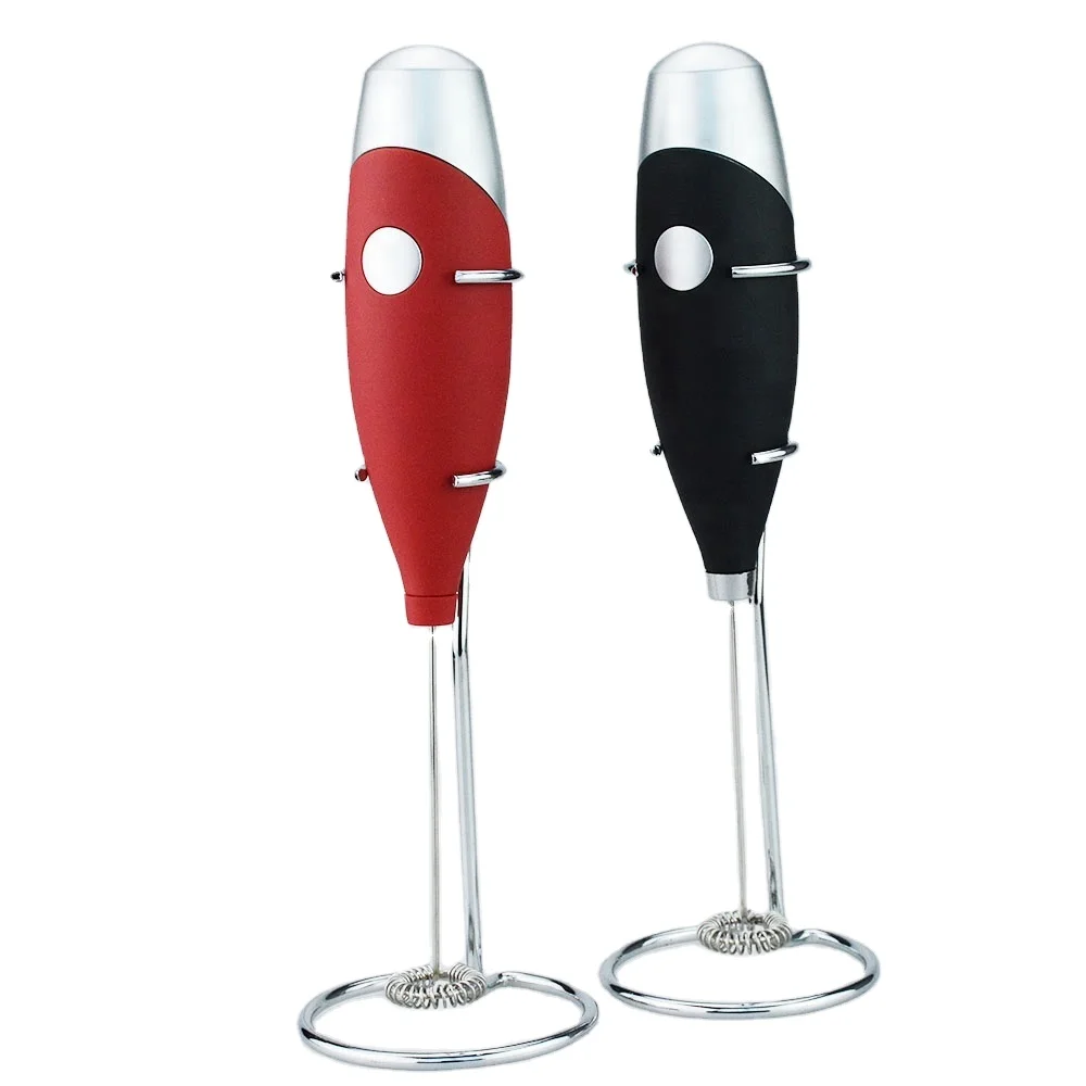 Handheld Electric Double Spring Whisk Head Matcha Stainless Steel Milk Frother,coffee & Tea Tools Kitchen Latte Milk Brother