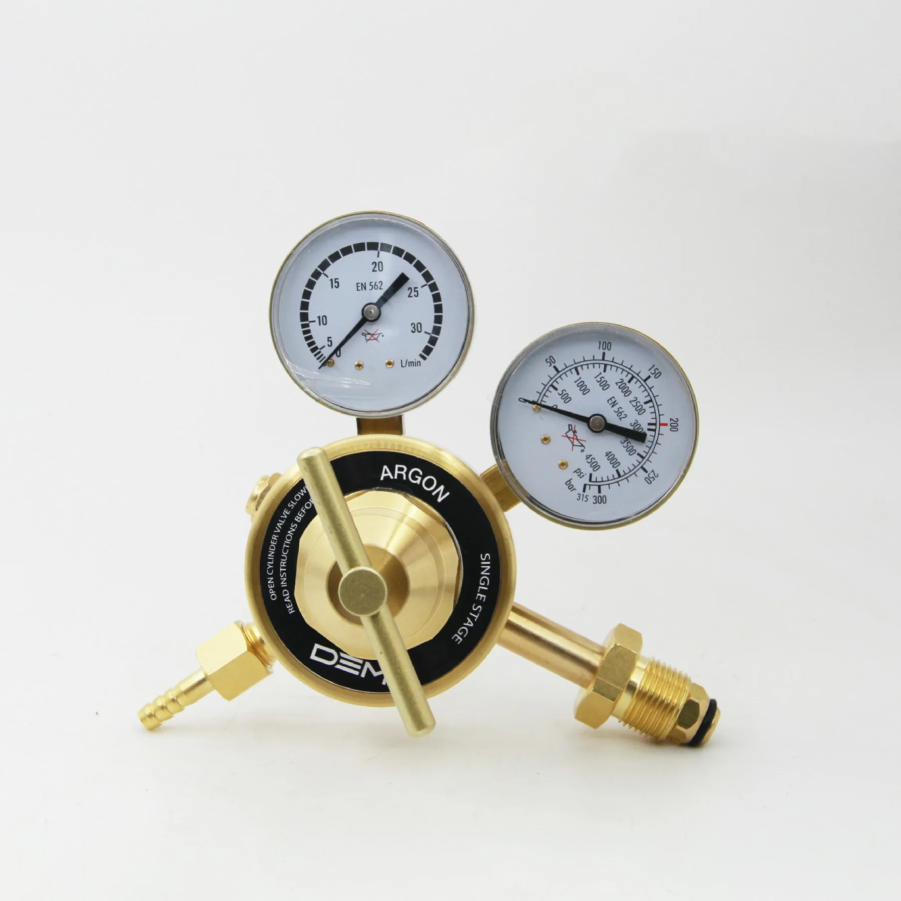 DEM CR0800-AR маленькое медное газовый аргоновый регулятор с низкой цене TIG и сварка металлическим электродом в инертном