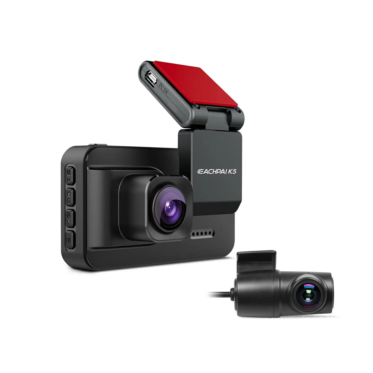 Hot UDH 4K IMX415 Car DVR DashCam K5 Premium Night Vision with 3 inch IPS Touch Screen EACHPAI