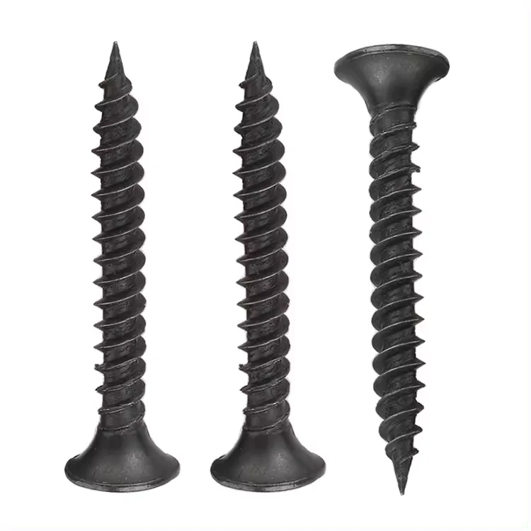 3.5*19mm C1022A Bugle Head Black Phosphate Galvanized Coarse Fine Corrugated Drywall Screw