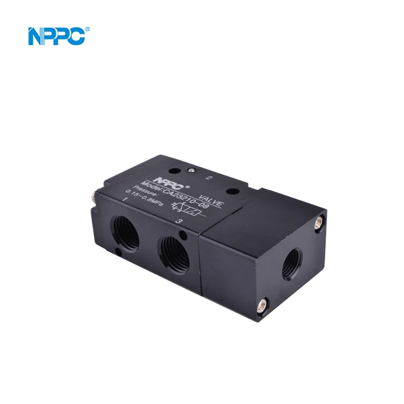 CA23210-08   3 Way 2 Positions 1/4 Inch Exterior Control Airtac Pneumatic Air Compressor Control Solenoid Valve 3A210-08 Air Pil