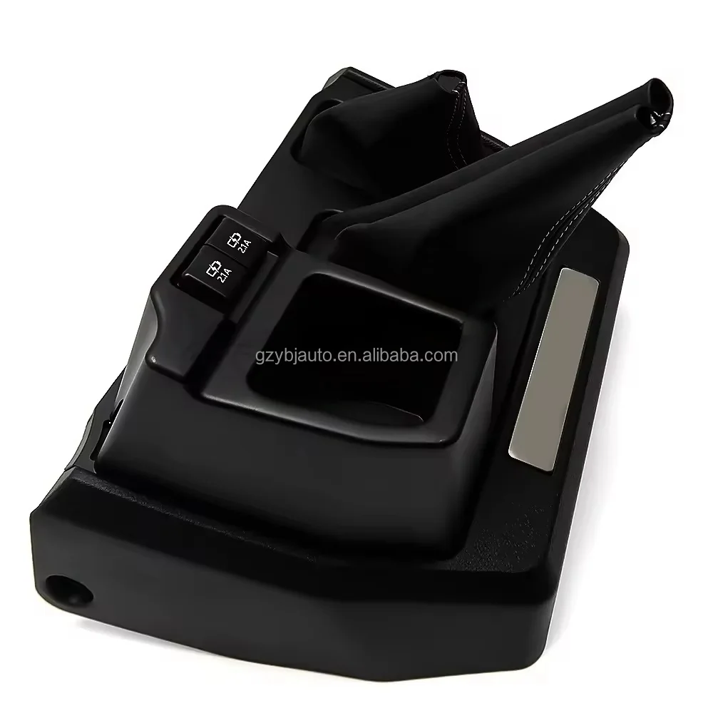 YBJ Car Interior Central Console Box Cover Trim For Toyota Land Cruiser 70 Series LC70 LC76 LC79 FJ70 FJ76 FJ79 70th Anniversary