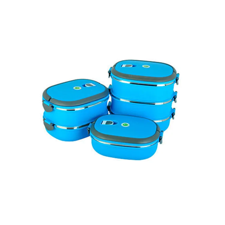 Customized 4 Pcs Set Thermal Proof Stainless steel Lunch Box for Adults & Kids