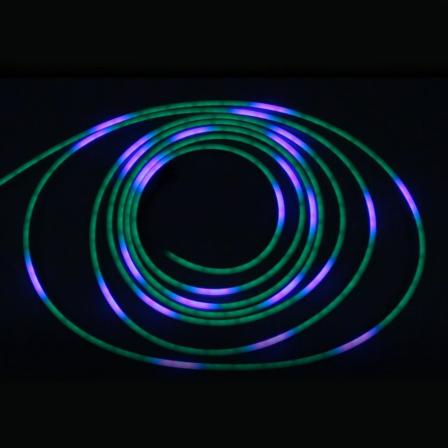 Led Flexible Neon Strip Light Feet Neon Lights RGB Words Decorate PC Market Party Wedding DC 12V Festival Decoration 20 80 100