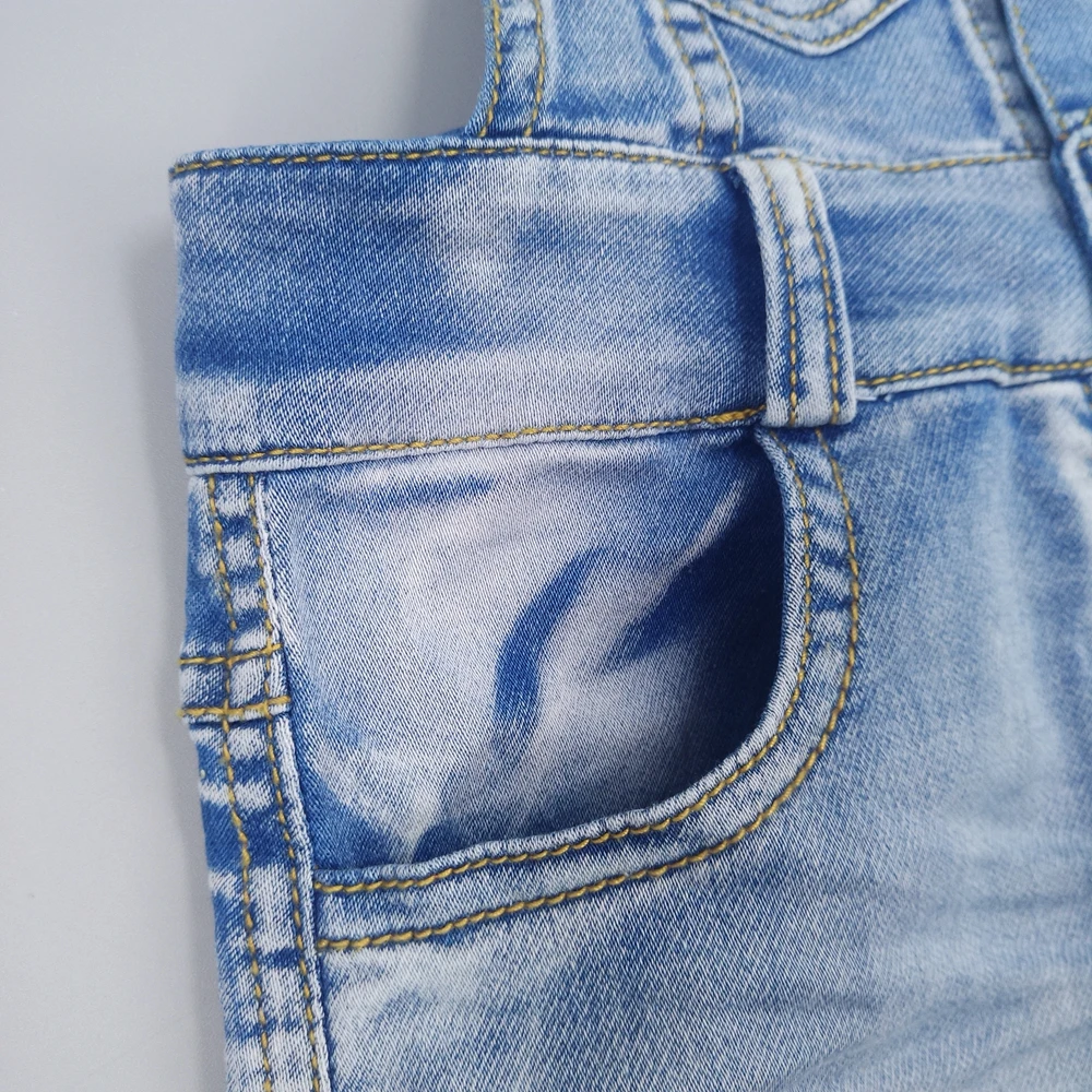 Denim Jeans for Kids Summer Girl  Sundress Toddler Suspender Denim Straps Overalls