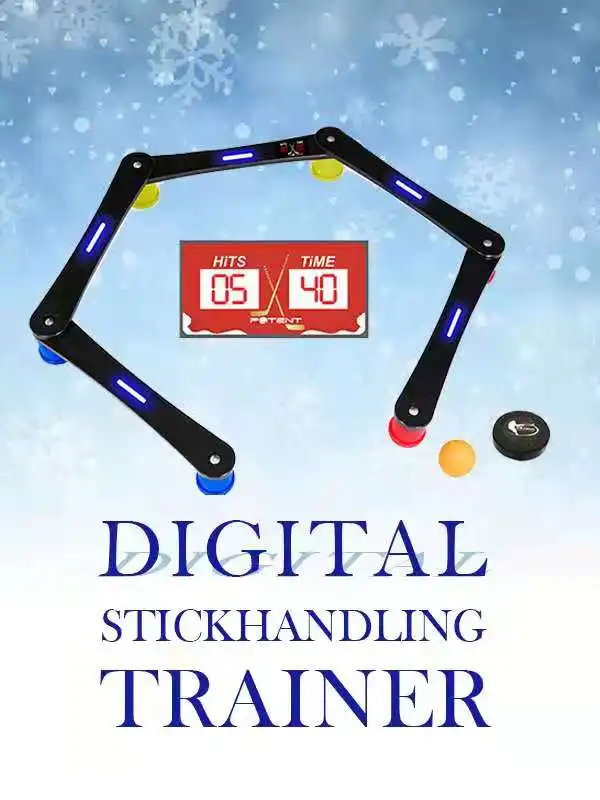 Экстремальные 5 секций Stickhandling Универсальный учебное пособие ледяной хоккейный тренировочный