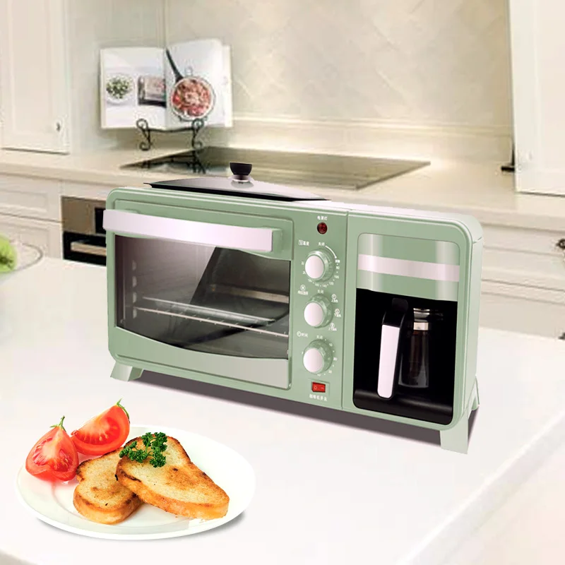 Аксессуары для приготовления завтрака «3 в 1» Многофункциональный тостер приготовления Пан сэндвич, тем самым позволяя зернам раскрыться кофе Капельное кофе-машина для завтрака