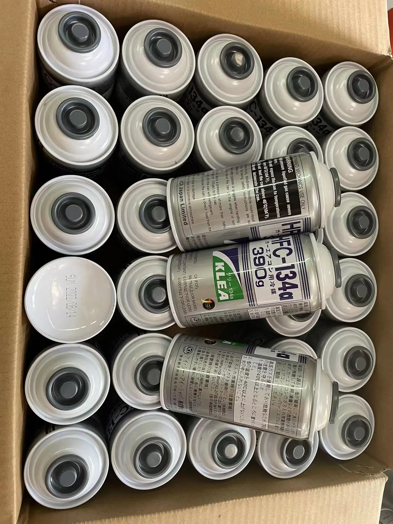 Klea Refrigerant Gas R134a Automotive Refrigerant HFC-134A 390g Purity 99.9%