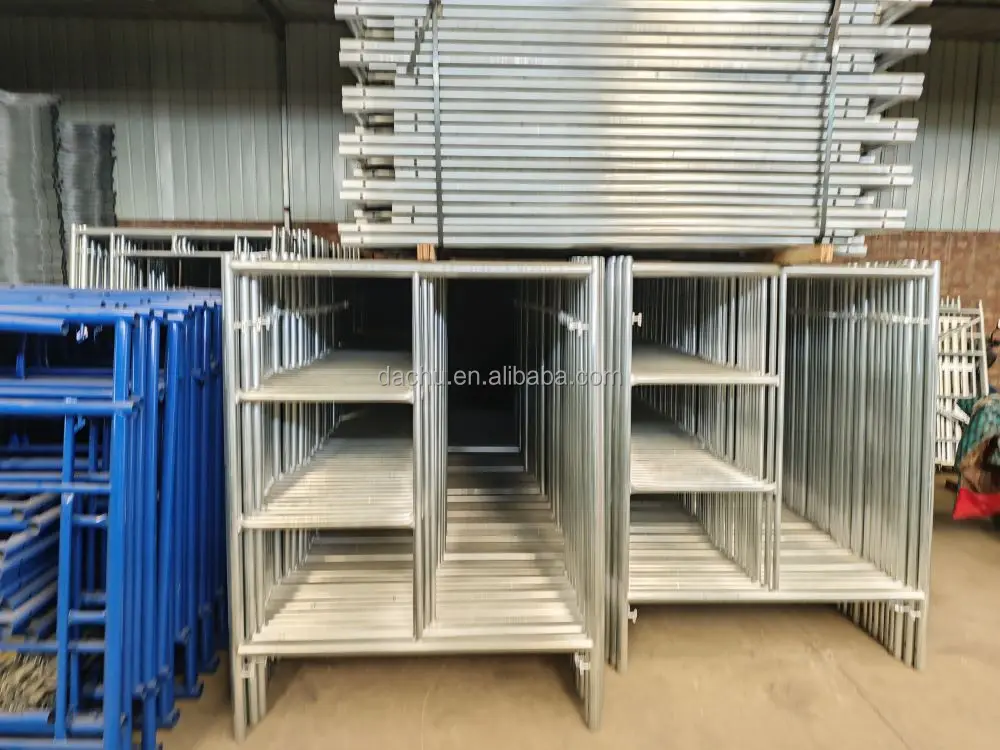 Aluminum Frame Scaffolding Multi-Purpose for Construction with CE Certification High Quality Material Scaffoldings
