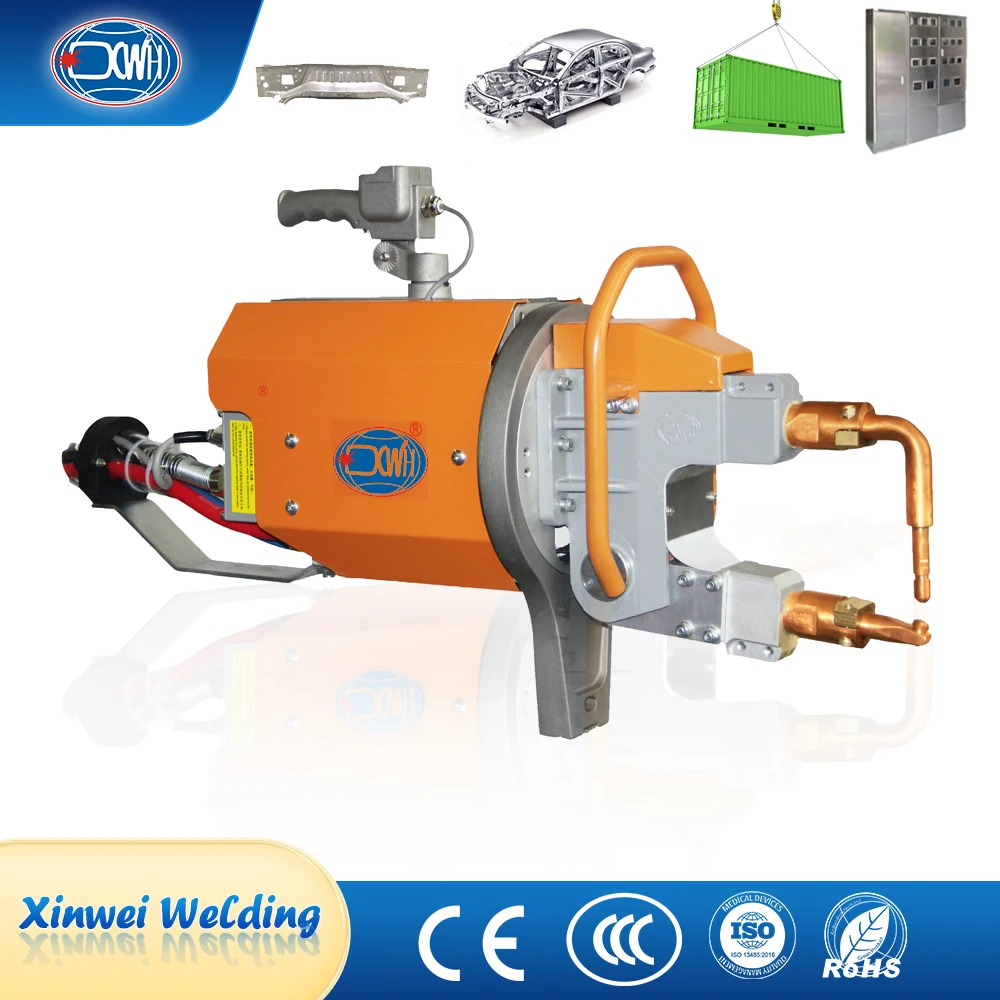 Different Types Of Suspension Spot Metal Sheet Portable Spot Welder Welding Machine With Hand Gun