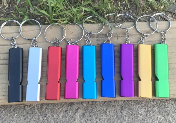 Wholesale Promotional Self Defense Keychain Set Accessories Supplies Car Leather Silicone Wristlet Self Defense Safety Keychain