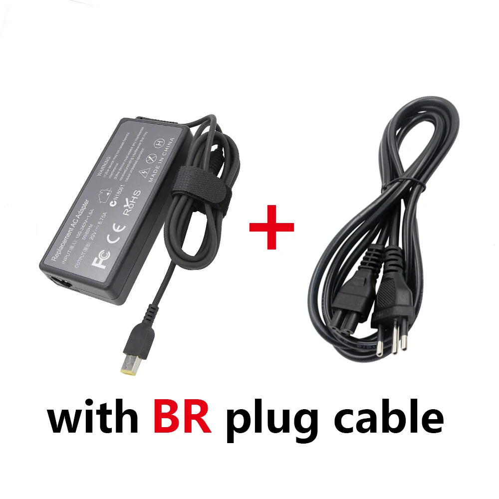 20V 6.75A 135W USB Laptop Charger AC Adapter For Lenovo YOGA720-15 T540p T440p Y50-70 G5005 Y520 Y7000 Y700-14 W550 Charger