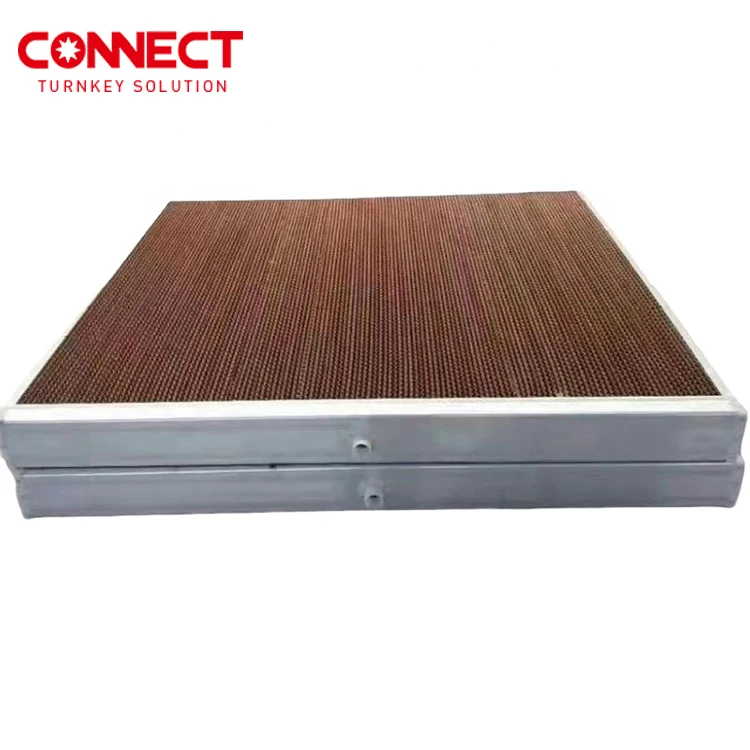 One Stop Service Automatic Poultry Chicken Broiler Breeder Layer floor Coop Fiber Paper Water Evaporative Cooling Pad System