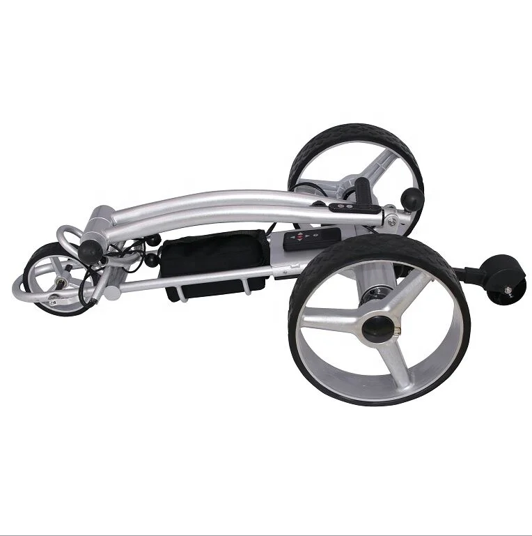 golf trolley electric 2024 12v dc motor follow me golf trolleys with remote control