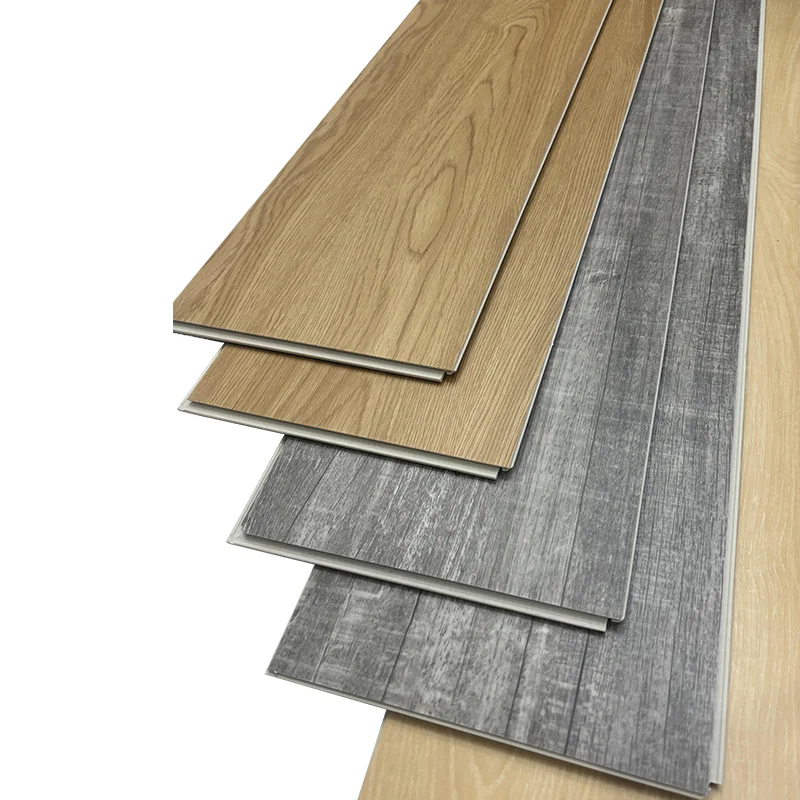 professional waterproof grey luxury spc plank flooring cheap wood style plastic linoleum vinyl flooring pvc commercial sheet