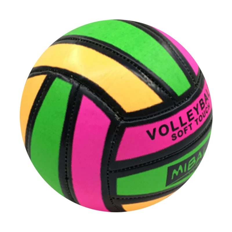 Cheap Price Mini Size 2 Volleyball 18 Panel Soft Touch Kid Toy Volleyball