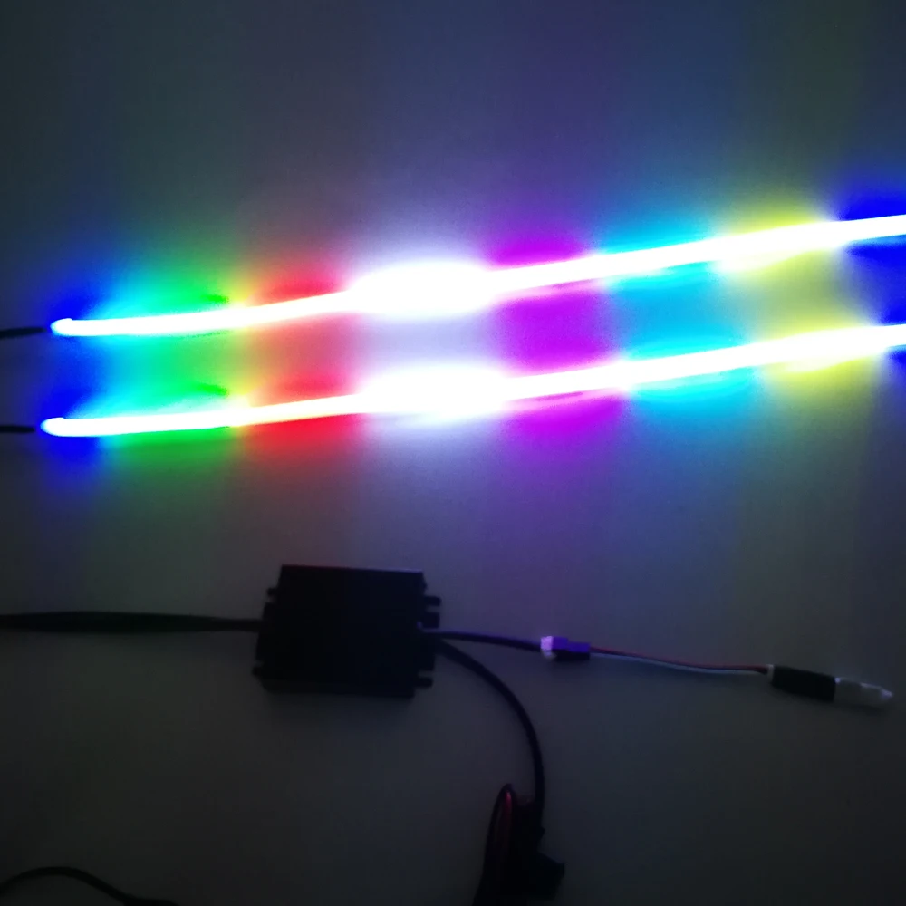 MS-07 12V SRGBHV auto lighting system 12v srgb strips color chasing drl led strips app control