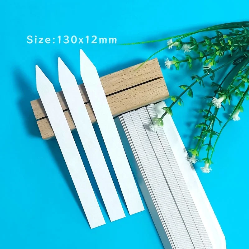 Disposable White Perfume Essential Oils Paper Test Strips for Aromatherapy