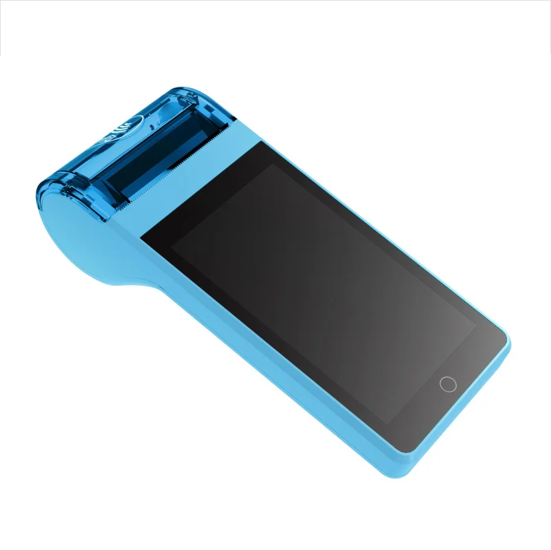 Mobile POS System with Thermal Printer Wireless Smart Terminal Rugged PDA Device NFC 4G WiFi GPS for Warehouse Inventory Manage