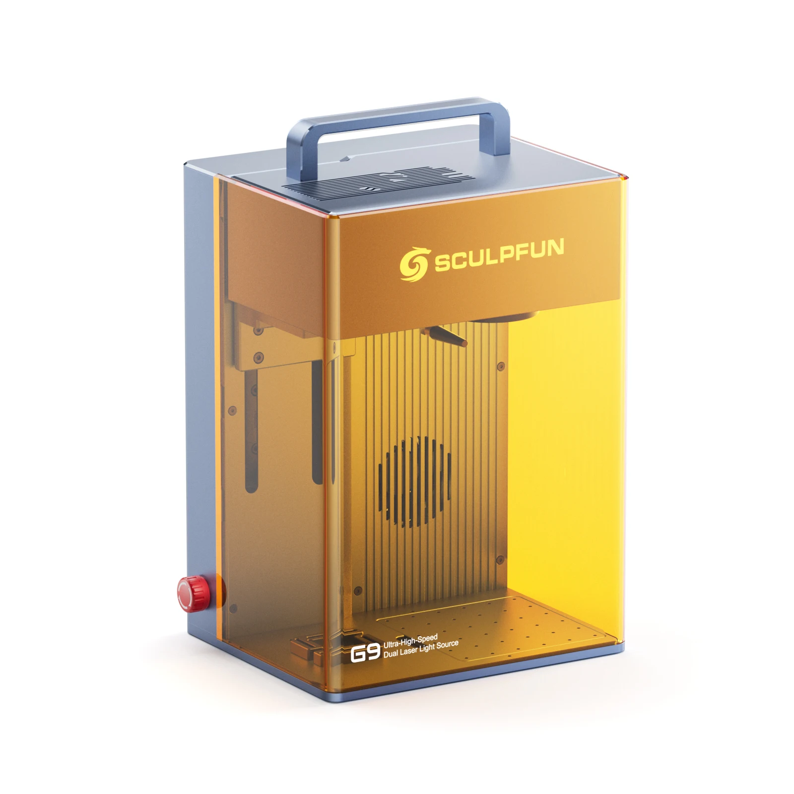 SCULPFUN G9 Enclosed Lazer Engraver Cutter Desktop Hand Held Laser Steel Engraving Machine for Metal Card and Plastic